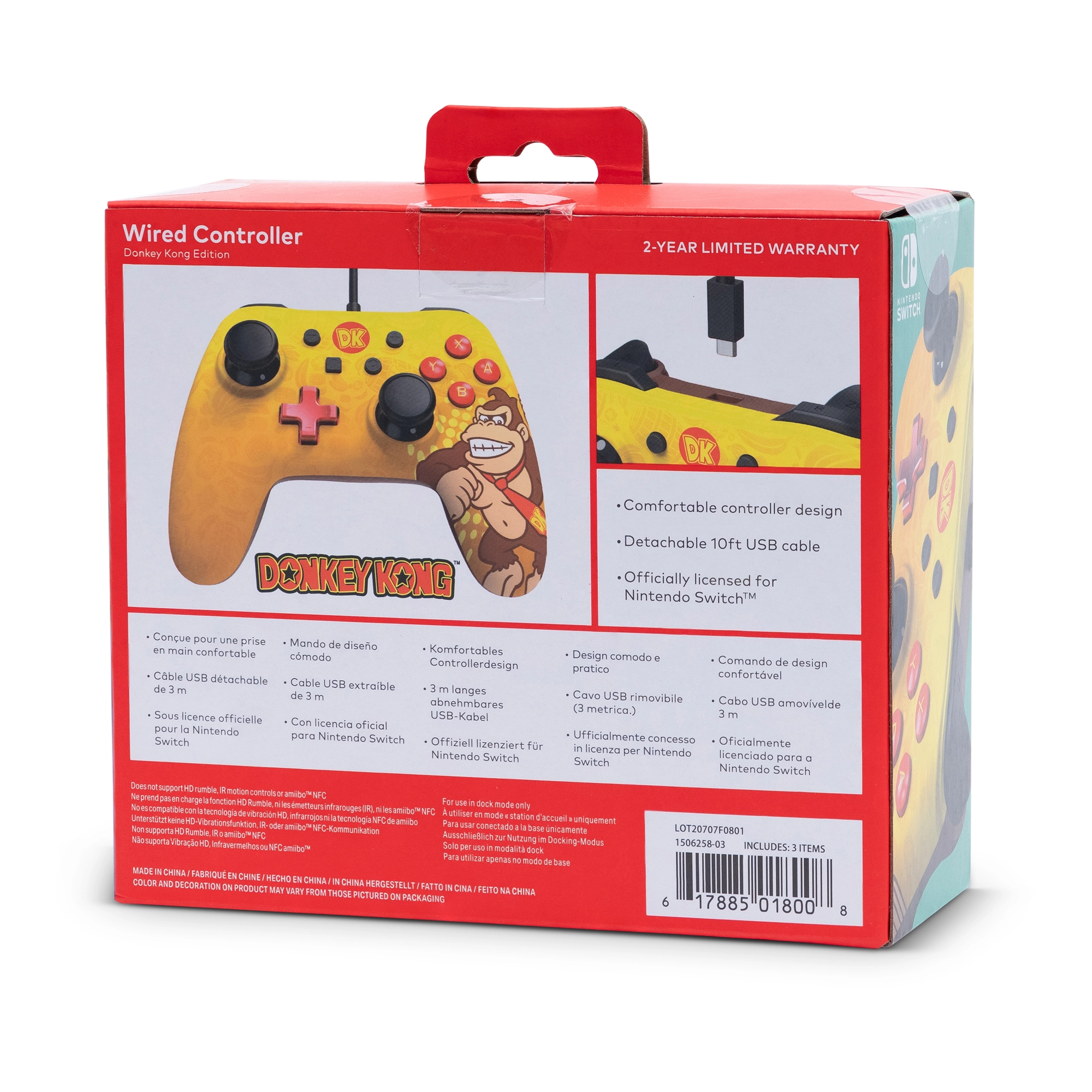 Wired Controller For Nintendo Switch