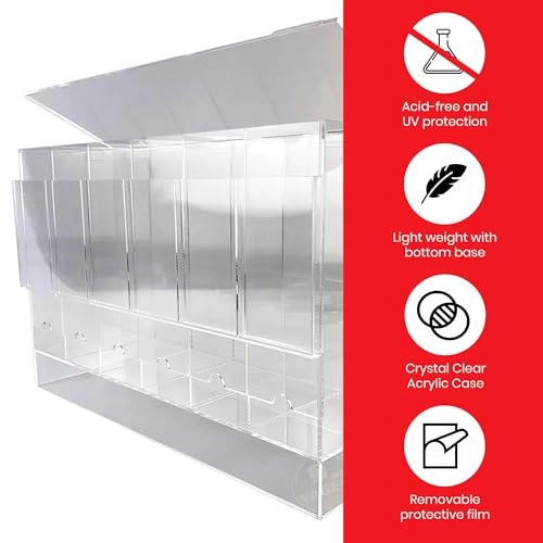 Acrylic Display Dispenser - 6-Slot
