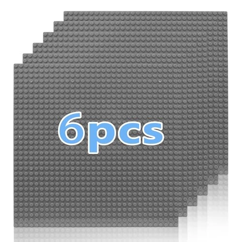 Classic Building Baseplates - 25.4X25.4cm 6-Pack