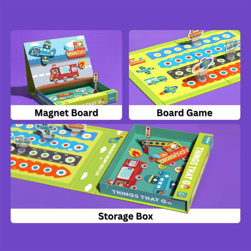Boy & Girl Magnetic Dress Up Game - 3+ 50 pieces