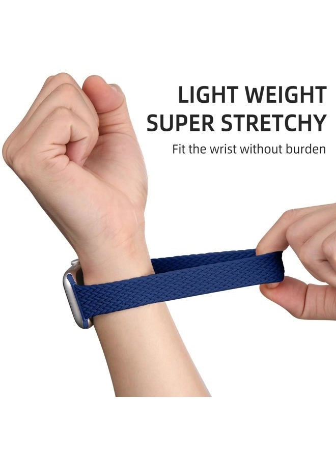 Elastic Nylon Compatible with Apple Watch Band - 44mm 45mm 42mm 49mm 46mm 41mm 40mm 38mm Pack