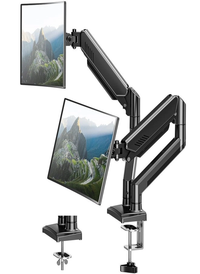 Dual Monitor Desk Mount - 2 32 inches VESA 75x75 100x100 mm