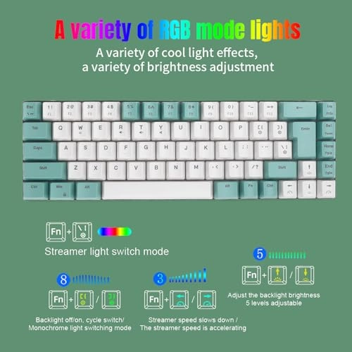 68 Keys Compact Keyboard - Wired