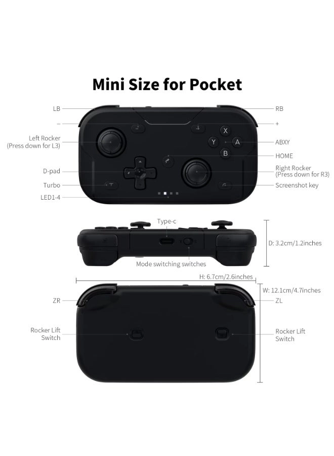 Wireless Controller - RED-BLUE