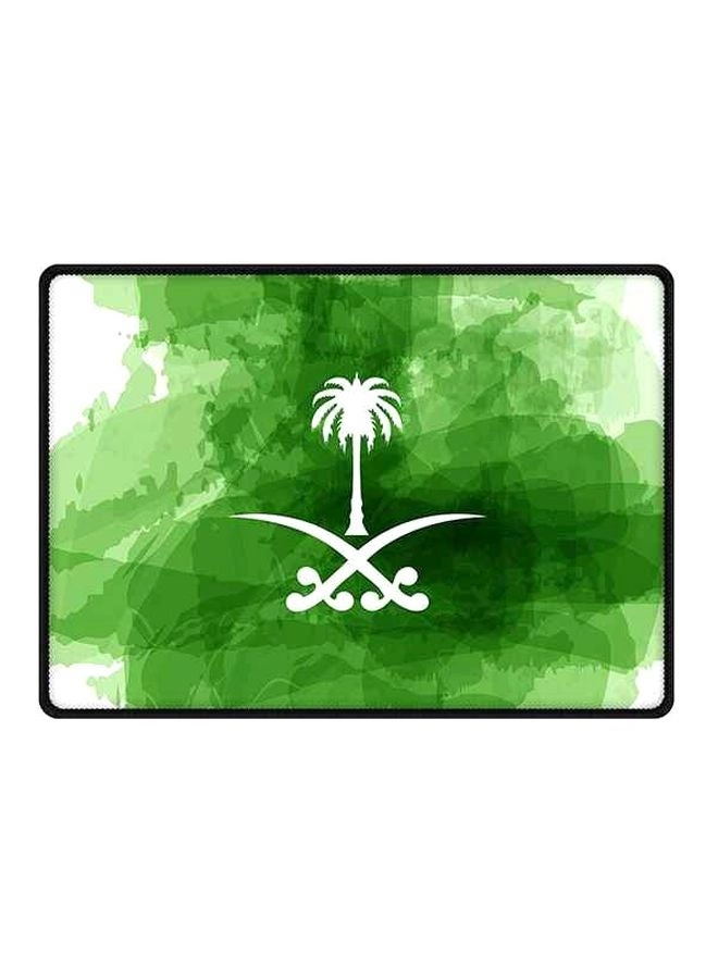 Stylizedd Saudi Emblem Mouse Pad - 35x25 cm