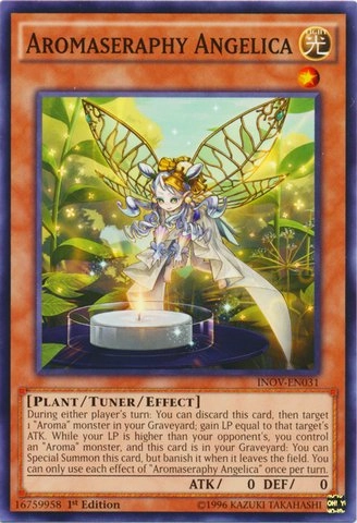 Yu-Gi-Oh! Aromaseraphy Angelica INOV-EN031