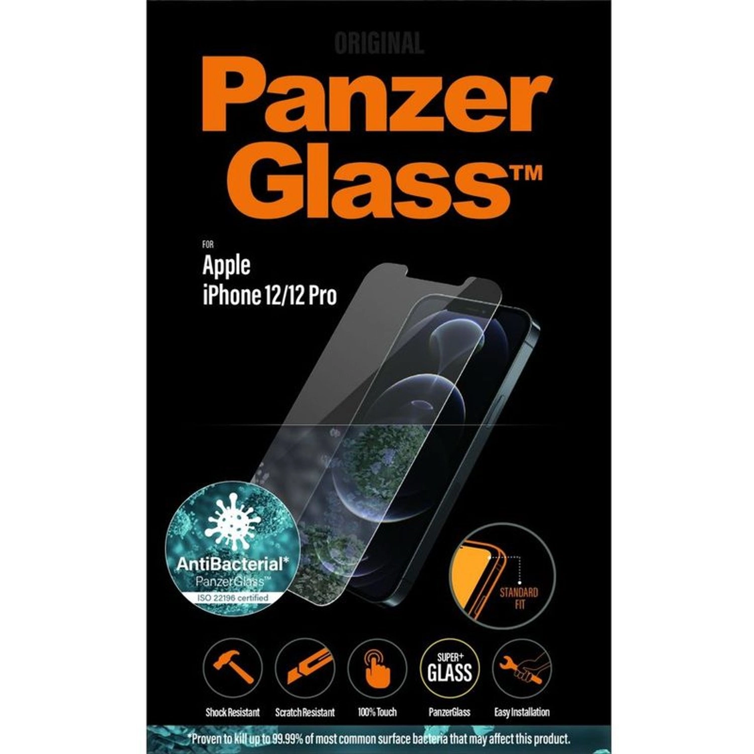 Clear Glass Screen Protector for iPhone 12 Pro