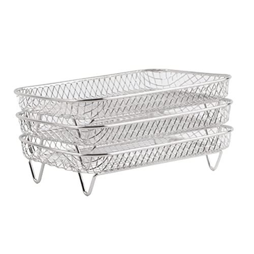 Three Stackable Rack - Stainless Steel 3 Pcs