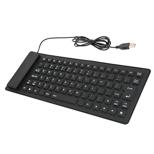 Folding Silicone Keyboard - Wired