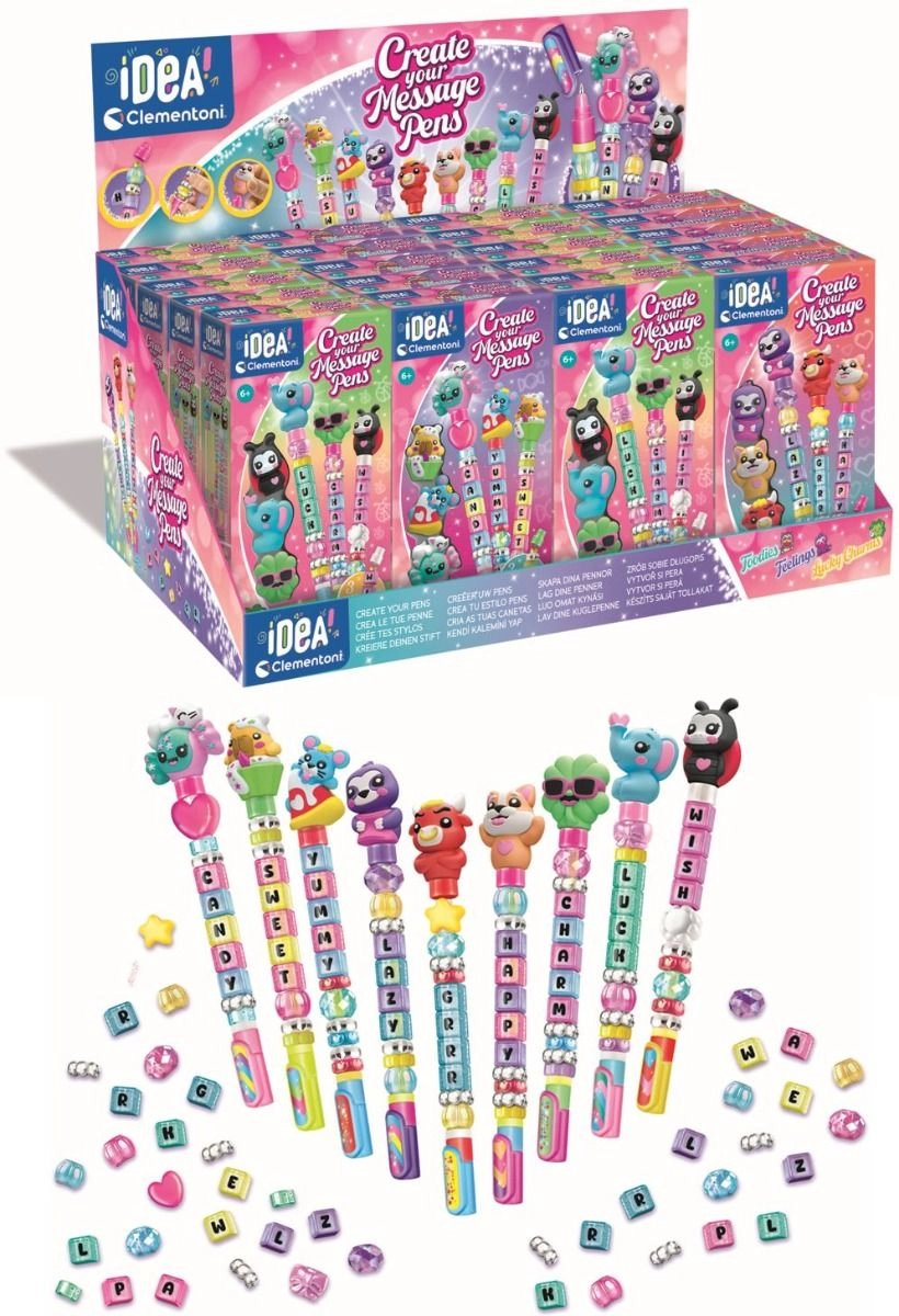 Clementoni Idea Create Your Pens - 1pc Multi Colour