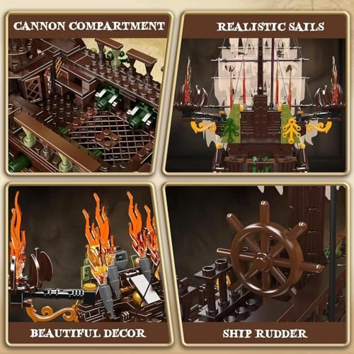 Pirate Ship - Flying Dutchman 4364 pcs