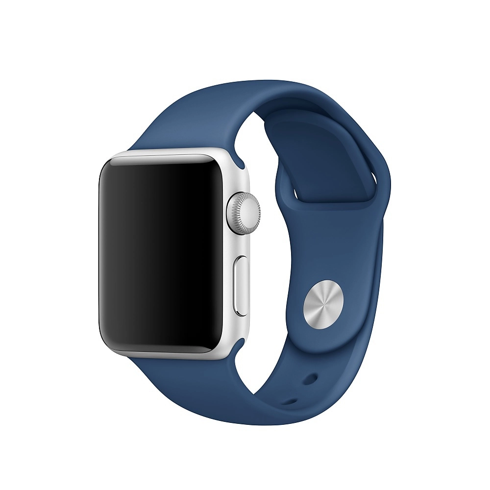 Sport Band for Apple Watch 46mm - Fluoroelastomer Pin-and-tuck Anchor Blue M/L