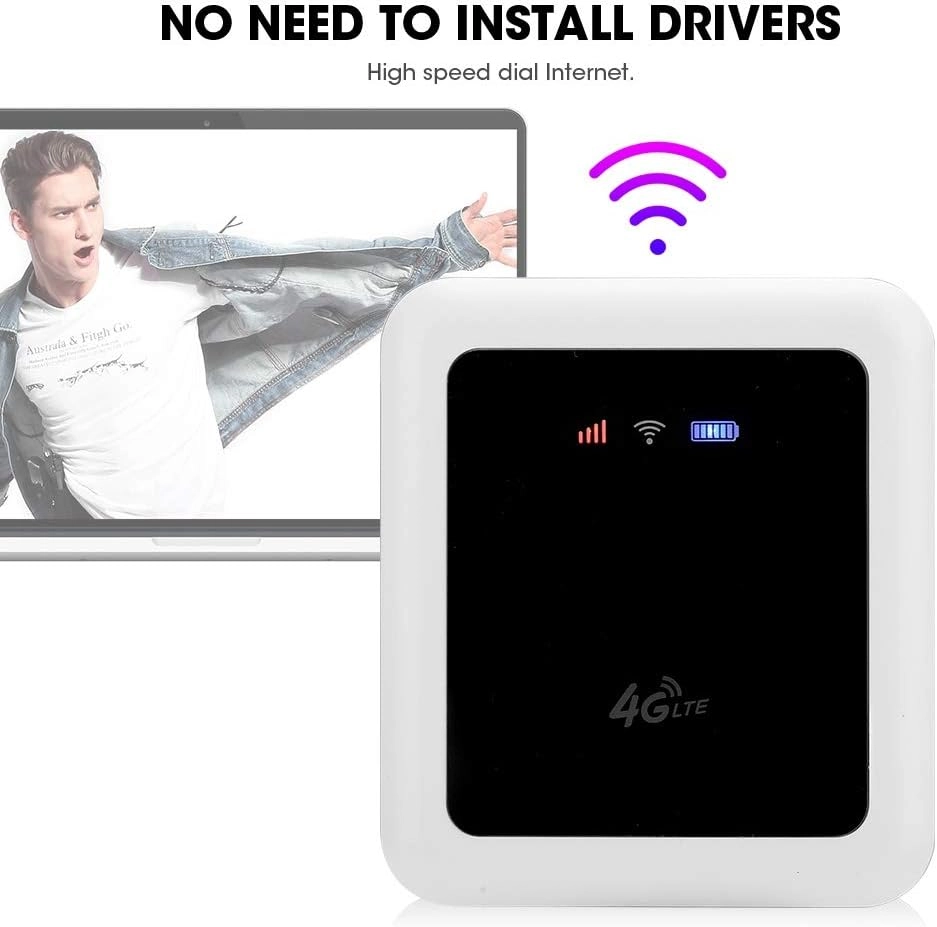 4G LTE Mobile Hotspot - 150 Mbps IEEE 802.11n