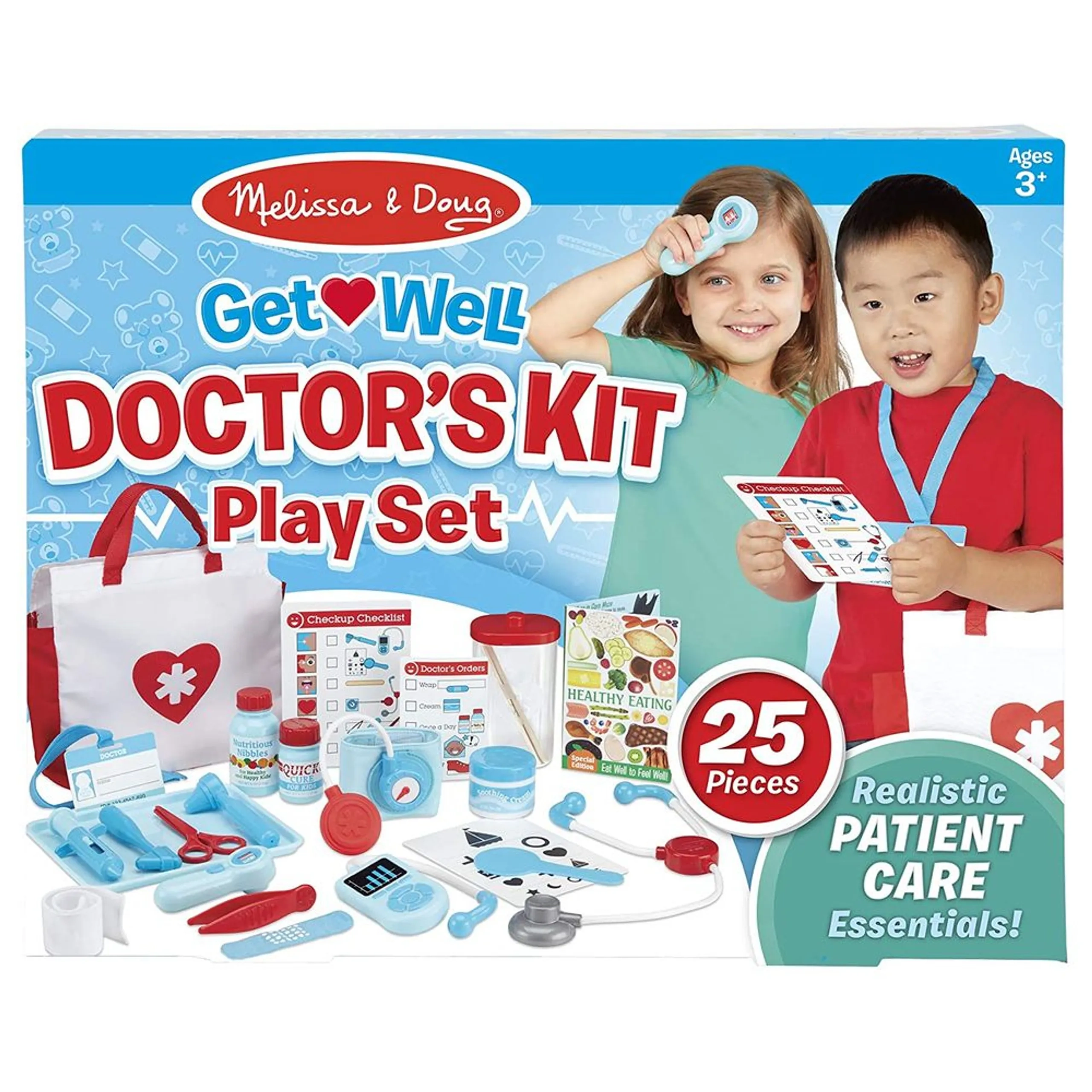 Melissa & Doug Get Well Doctor's Kit Play Set Get Well Doctor's Kit - 25 pcs (MD-8569)
