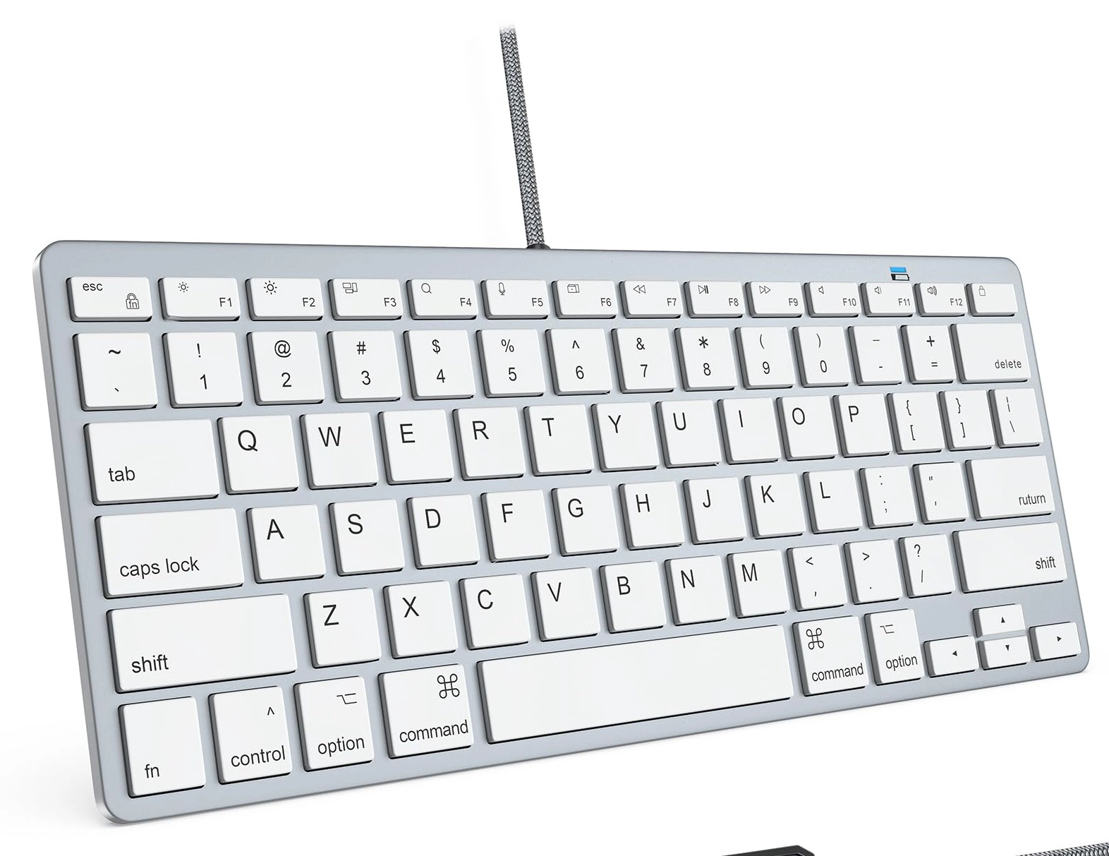YORUNOHOSH Ultra-Slim Mini Wired Keyboard - Wired