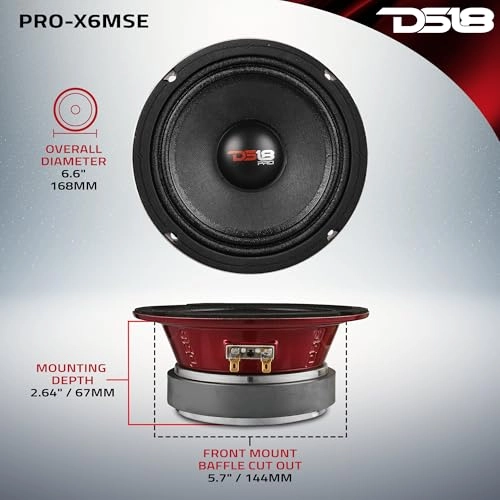 PRO-X6BM - 6.5" Midrange