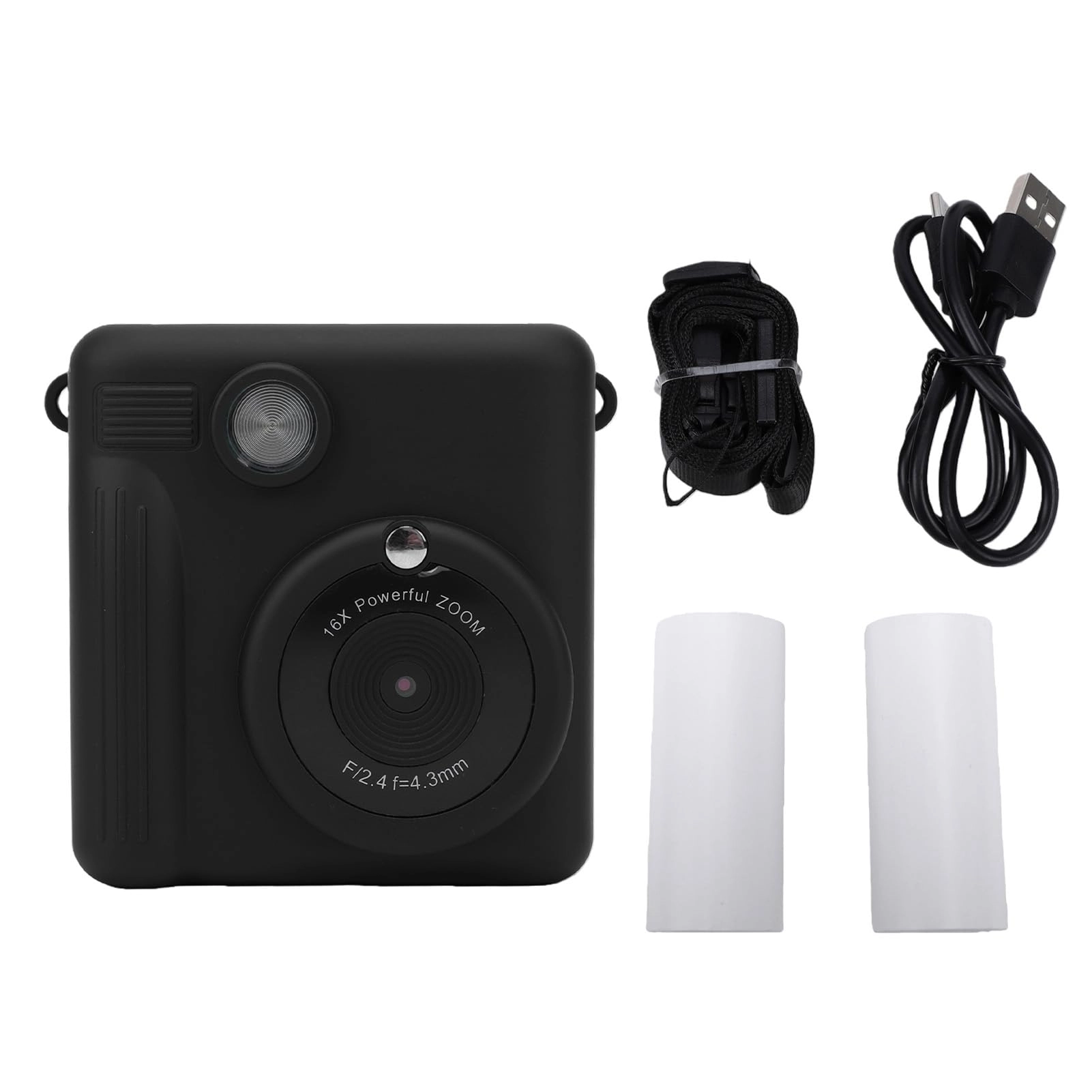 RIZGHWOY wt4z9e7qvf - Instant Print Camera 2.4 Inch 1080P