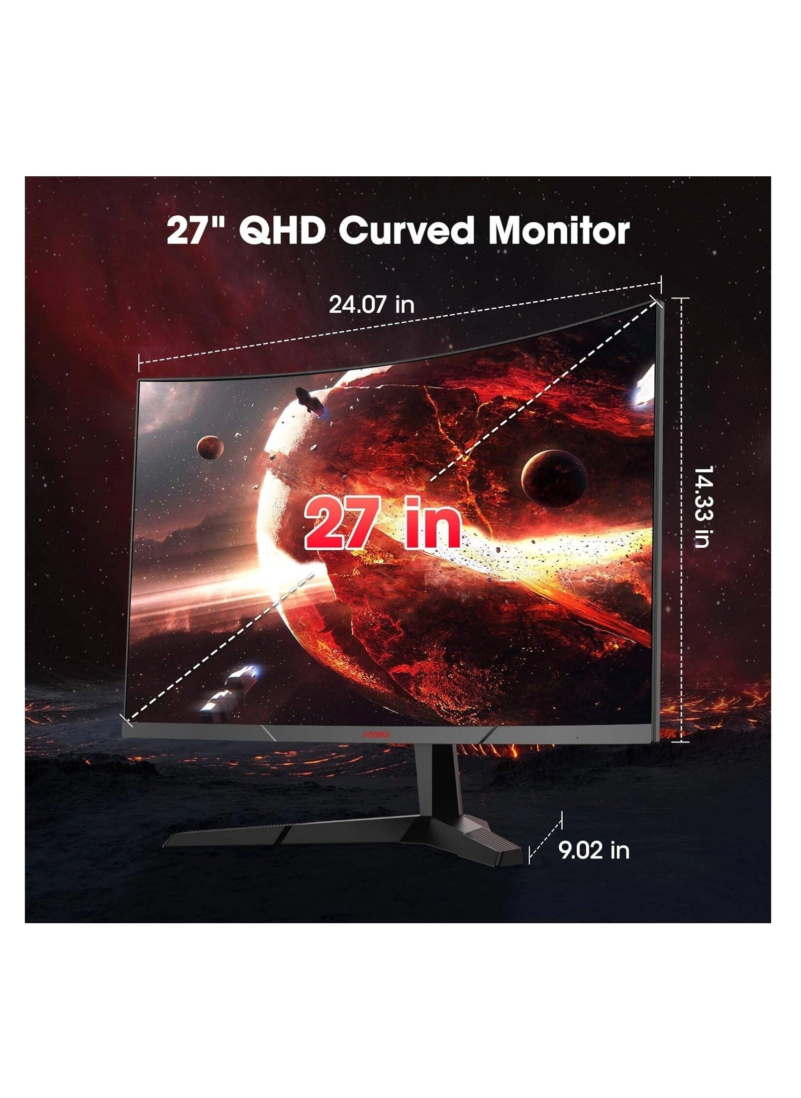 27E6QCA - 27 inch 2560 X 1440