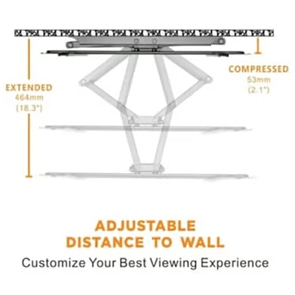 Full Motion TV Wall Mount 91-ML0331 - 2 kg 26"-65"