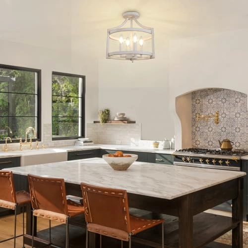 Vintage Living Room Chandelier - Dimmable