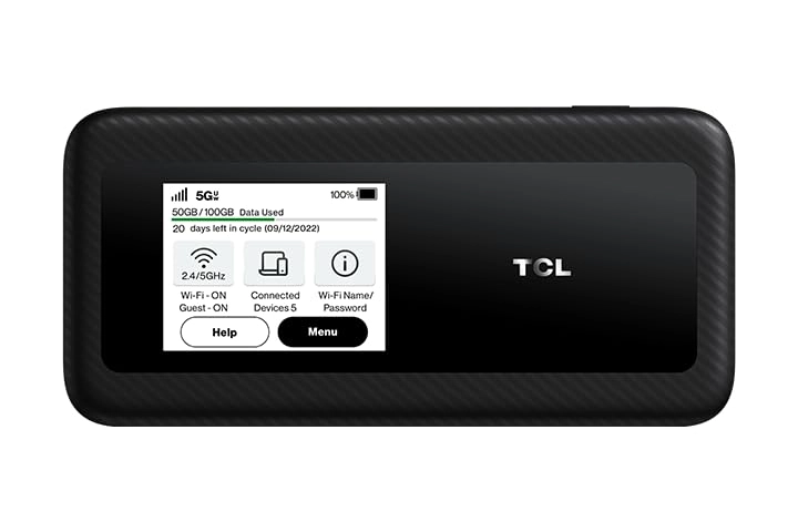 TCL Linkzone 5G UW - 5G Wi-Fi 6 1000 Megabits Per Second
