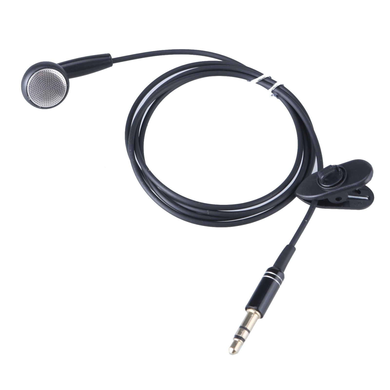 3.5mm Corded In Ear Mono Wired Earbud