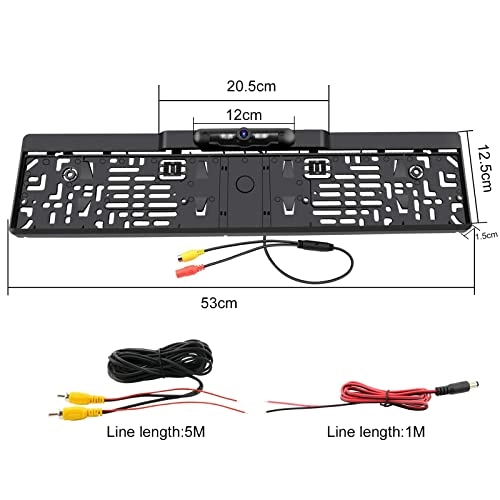 Car Registration Plate Reversing Camera - Night Vision 500 TV lines