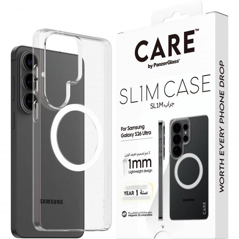 SUPERSLIM Back Cover Mobile Case with MagSafe for Samsung Galaxy S26