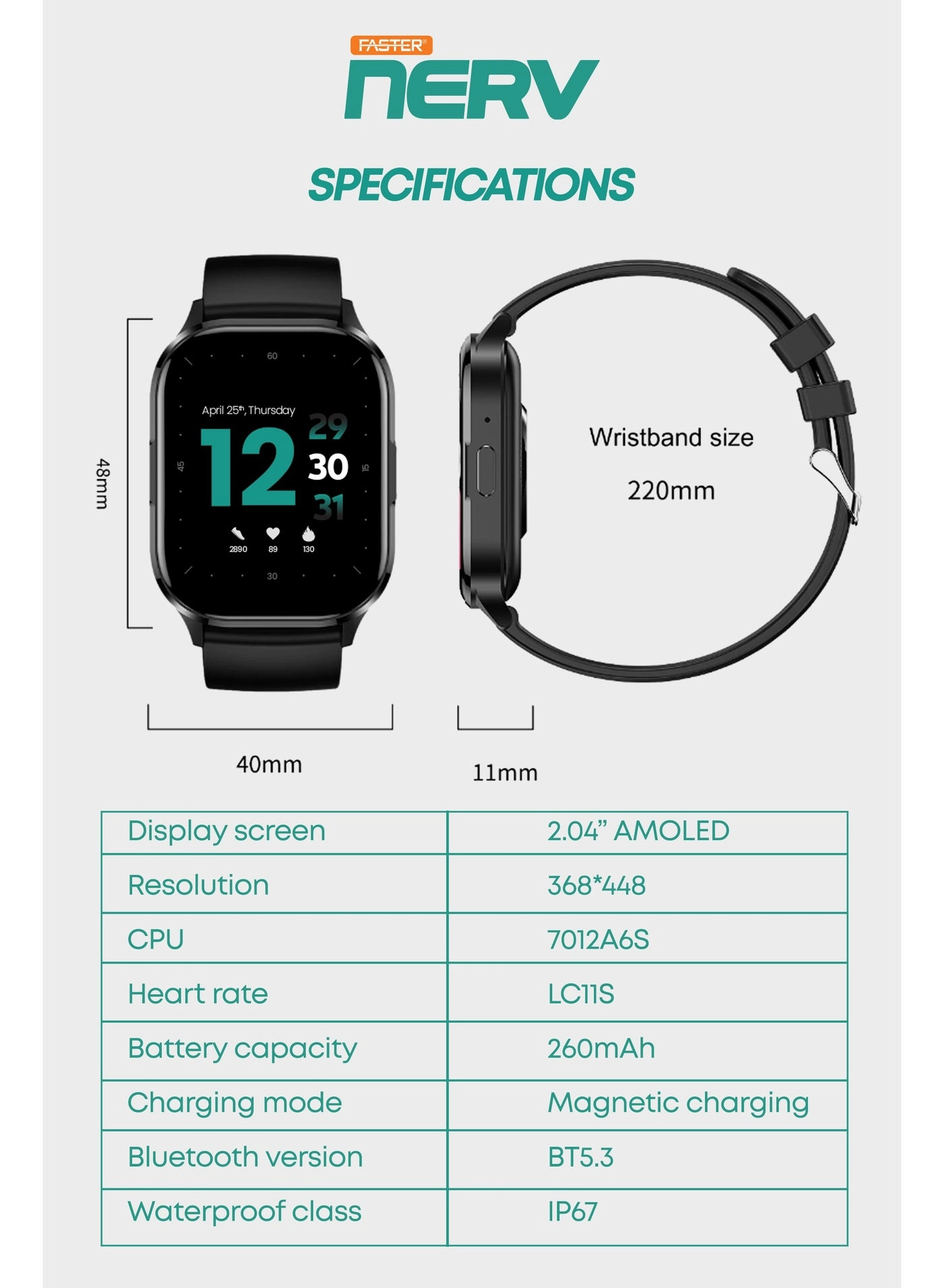 Watch Pro Zinc Alloy