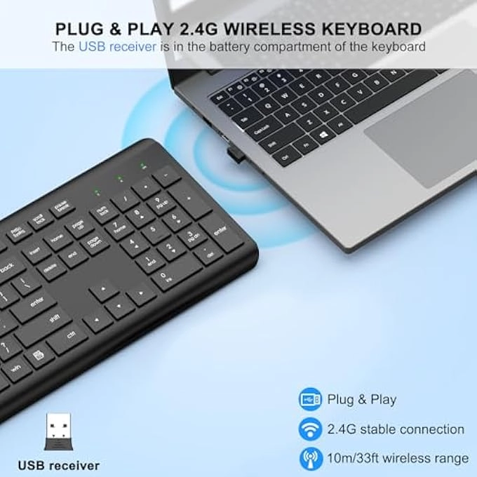 Wireless Keyboard - Wireless