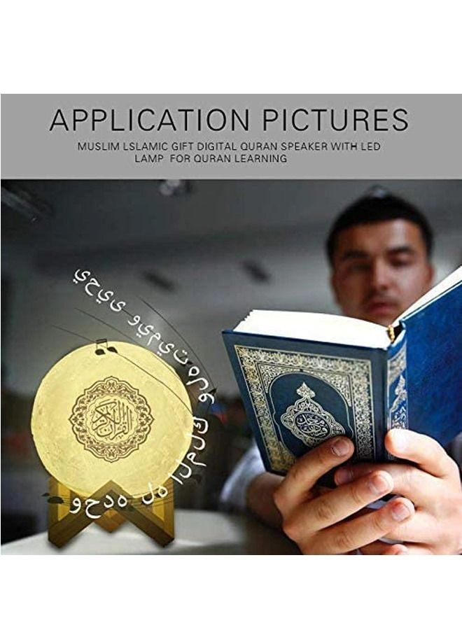 3D Moon Quran Speaker - 8GB Bluetooth