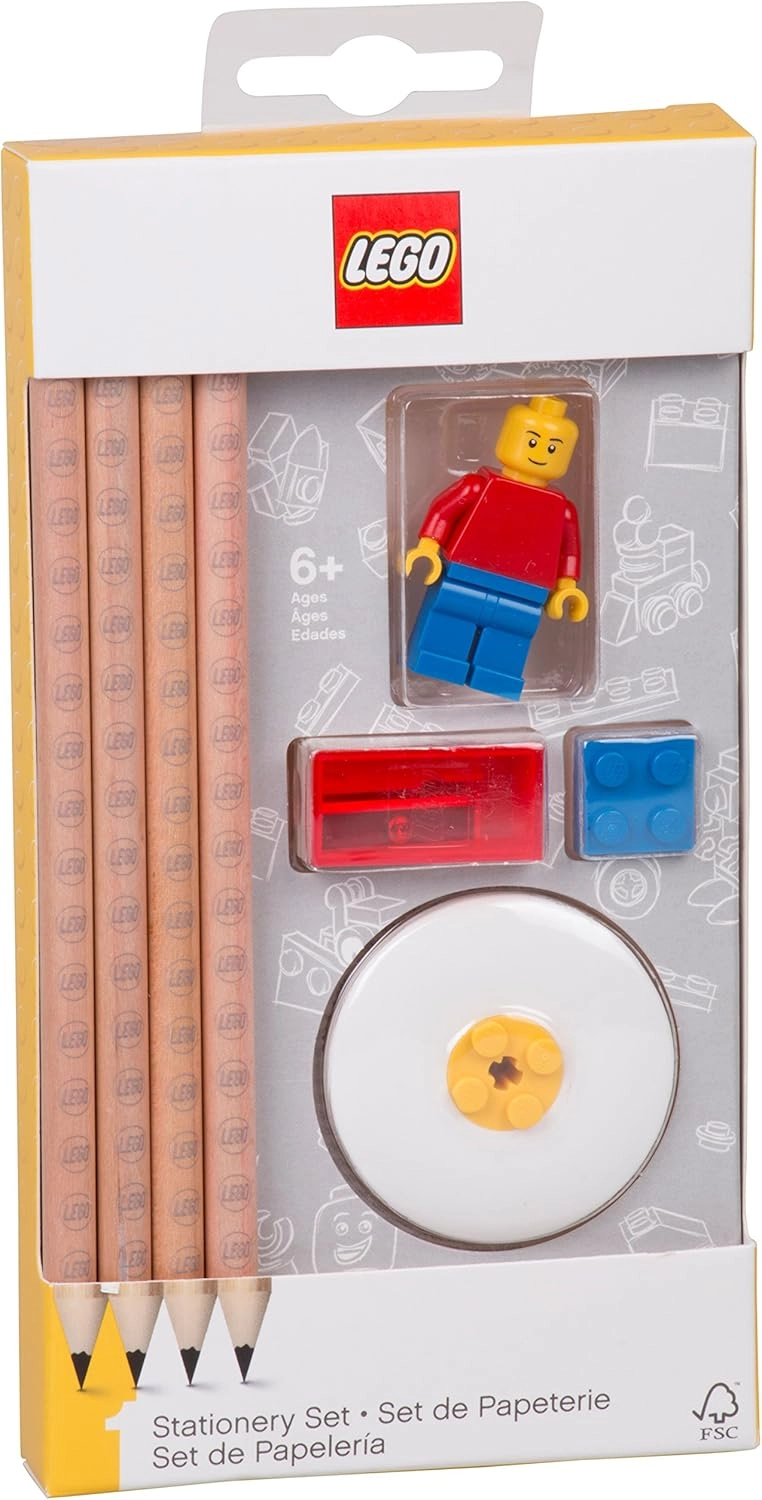 COLOR LAND CHILDRENS TOYS CENTER LLC Lego Stationery Set - 8 Pcs