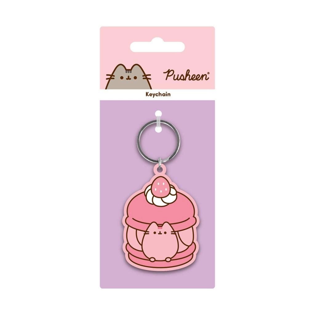 Pusheen Ice Cream Keychain