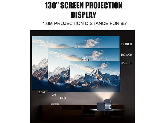 Portable Smart Projector Psm-2000