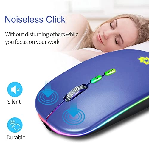 Slim Silent Mouse - Wireless