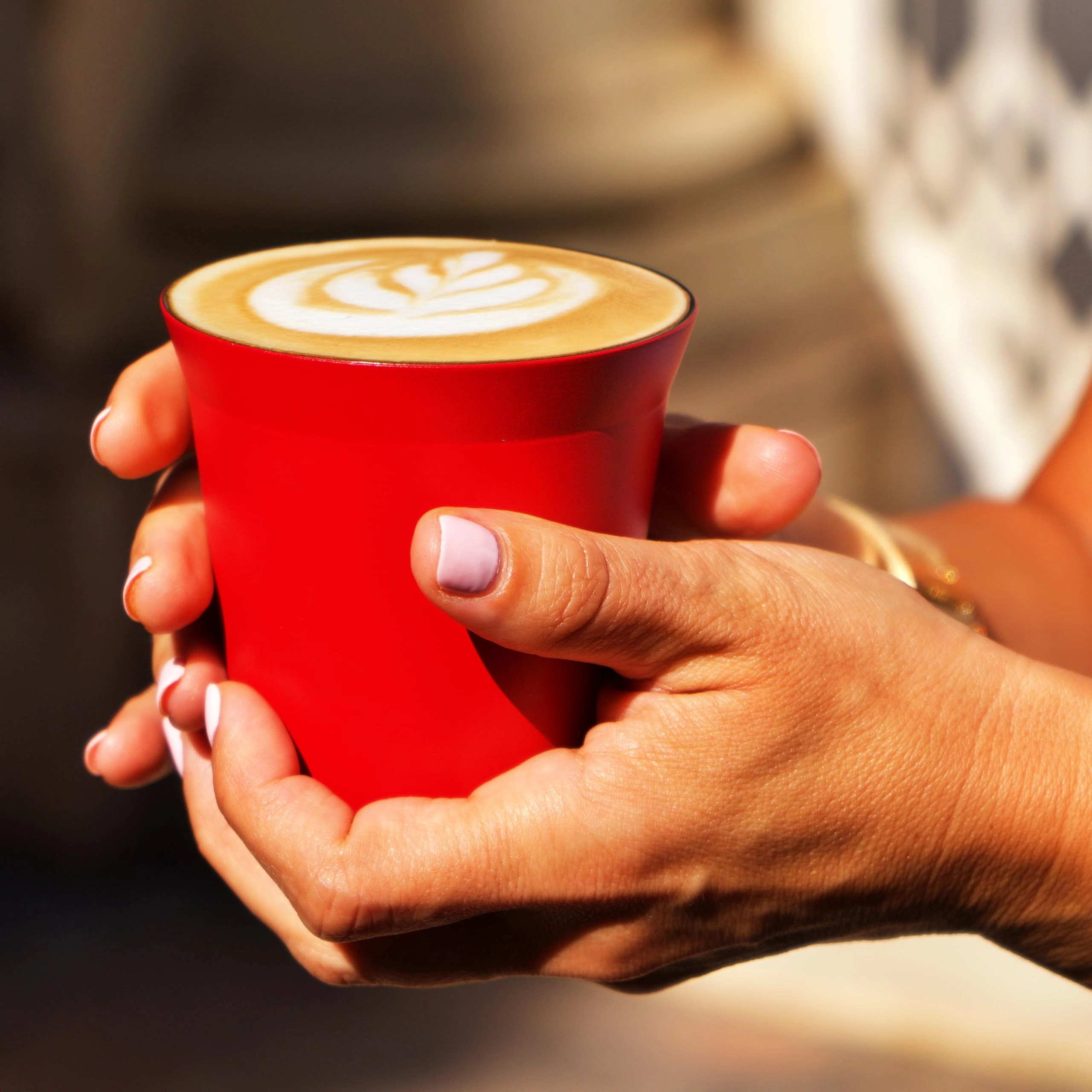 Flat White Cup - 2 pcs - Ruby - 250 ml