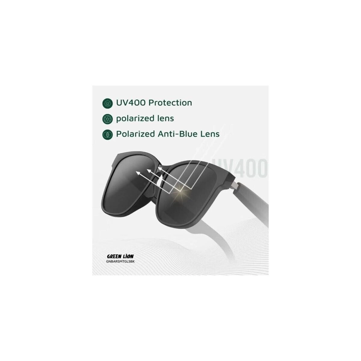 Barcelona Smart Audio Glasses - Bluetooth 5.4 5 Hours Magnetic Charging
