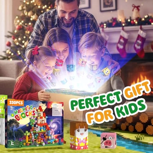 Magnetic Blocks - 330 pcs