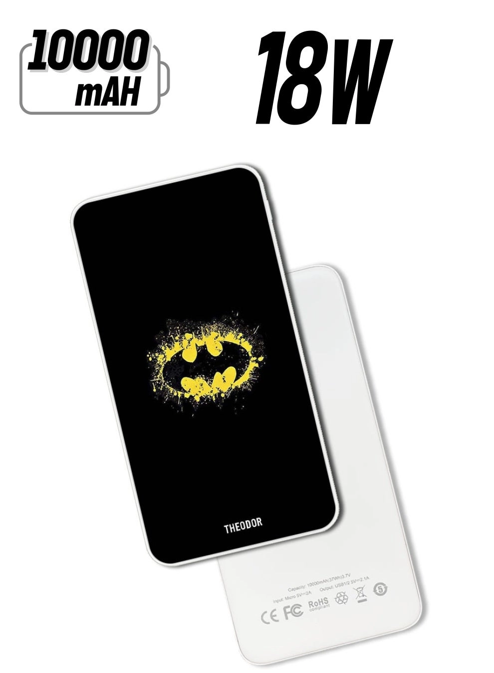 Theodor PPBA029 - 10000 mAh 18W PD