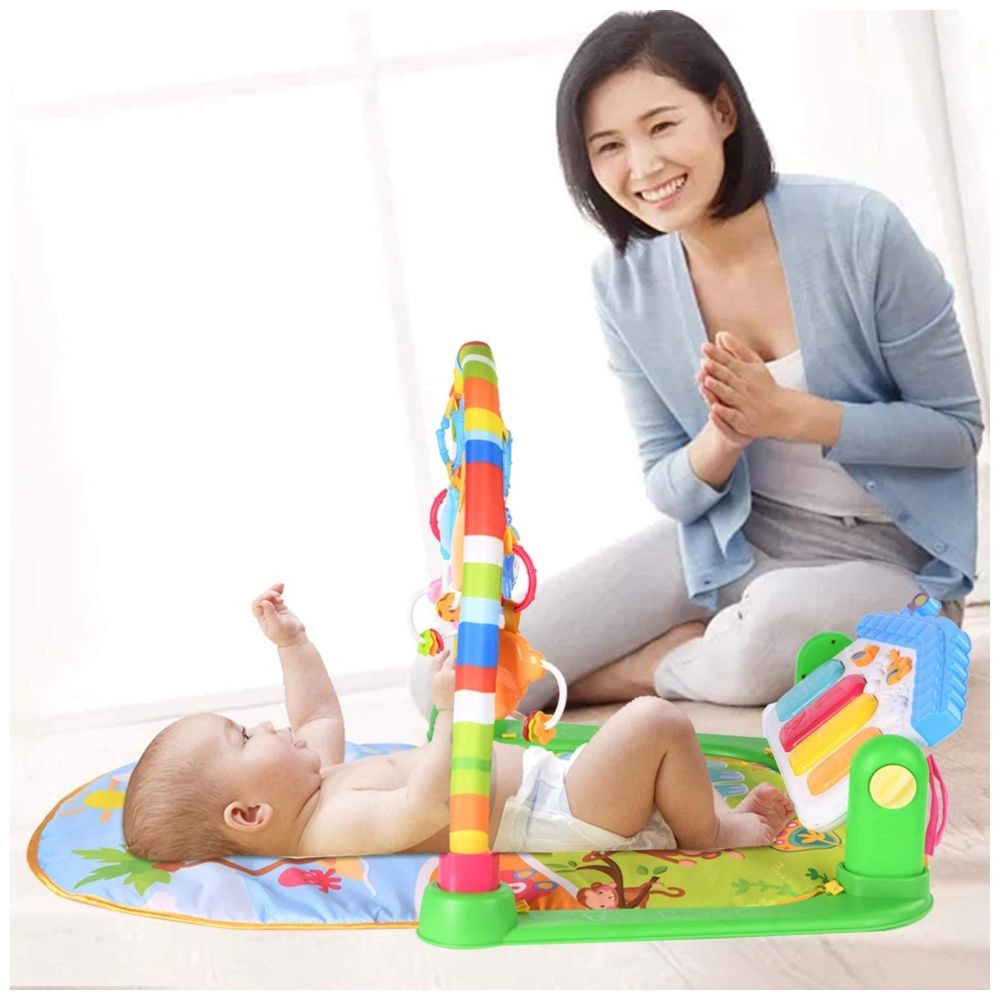 Baby Play Gym Piano Mat - Pink Newborn up to 12 months