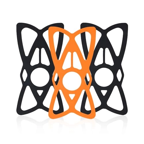 Silicone Grip Bands - Pack of 3 Spiderweb Style