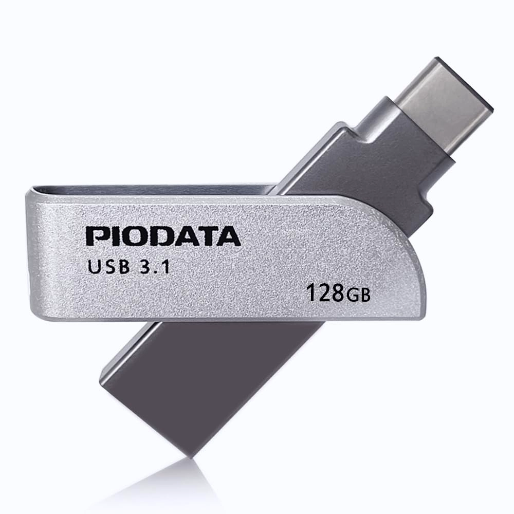 PioData iXflash - USB 3.2 Gen1 128 GB USB Type A & C