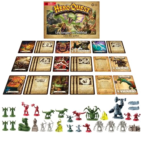HeroQuest: Delthrak Jungle Quest Pack (French)