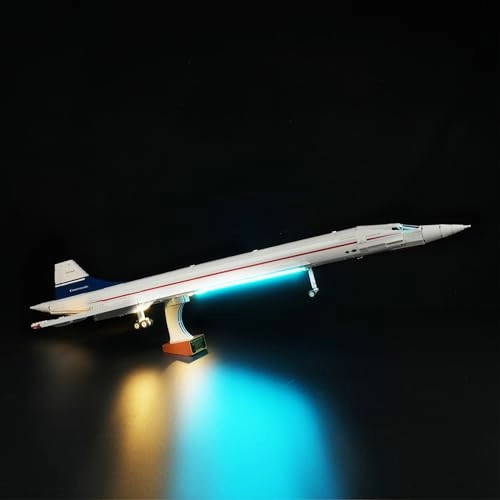 LED light kit for LEGO 10318 Concorde - Plastic 1