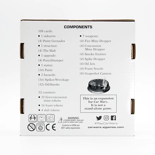 Car Wars: Dropped Weapons Pack - Card Game