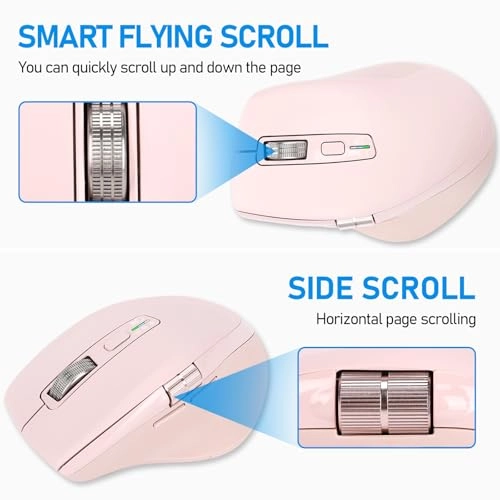 Side Scroll Ergonomic Mouse - Bluetooth