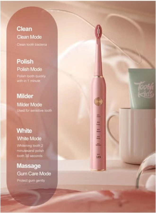 electric powerful toothbrush - 8 Brush Heads 31000 stroke/min