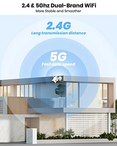 Outdoor Surveillance Camera 2K