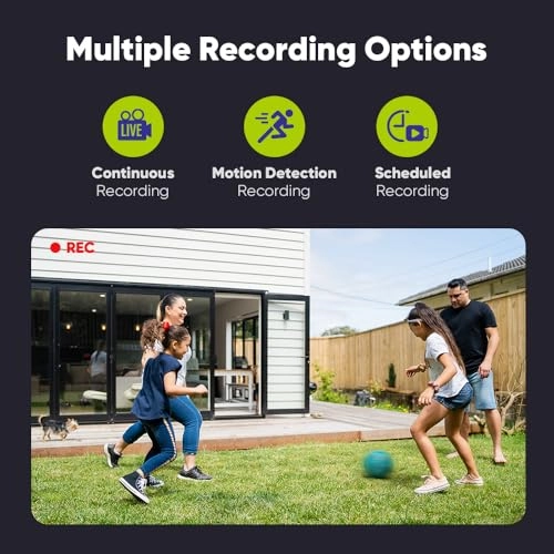 8 Channel 1080P Outdoor CCTV Camera System - 4 Cameras