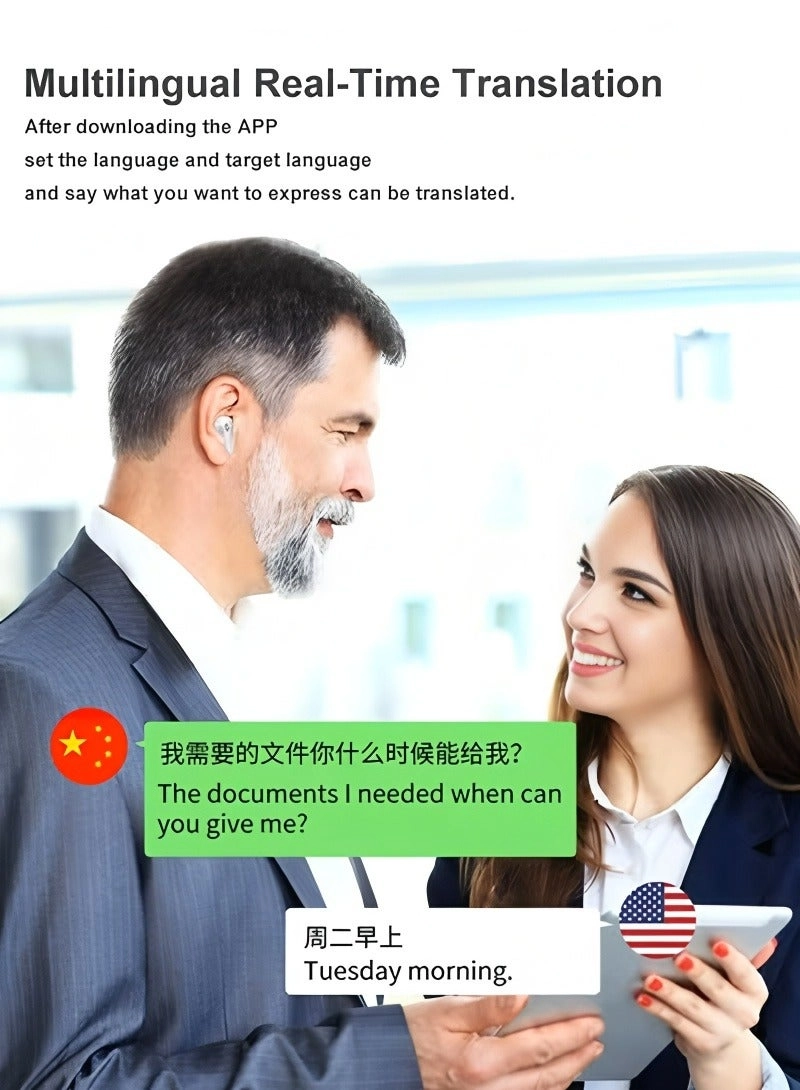 AI Translation Earbuds - 134 Languages